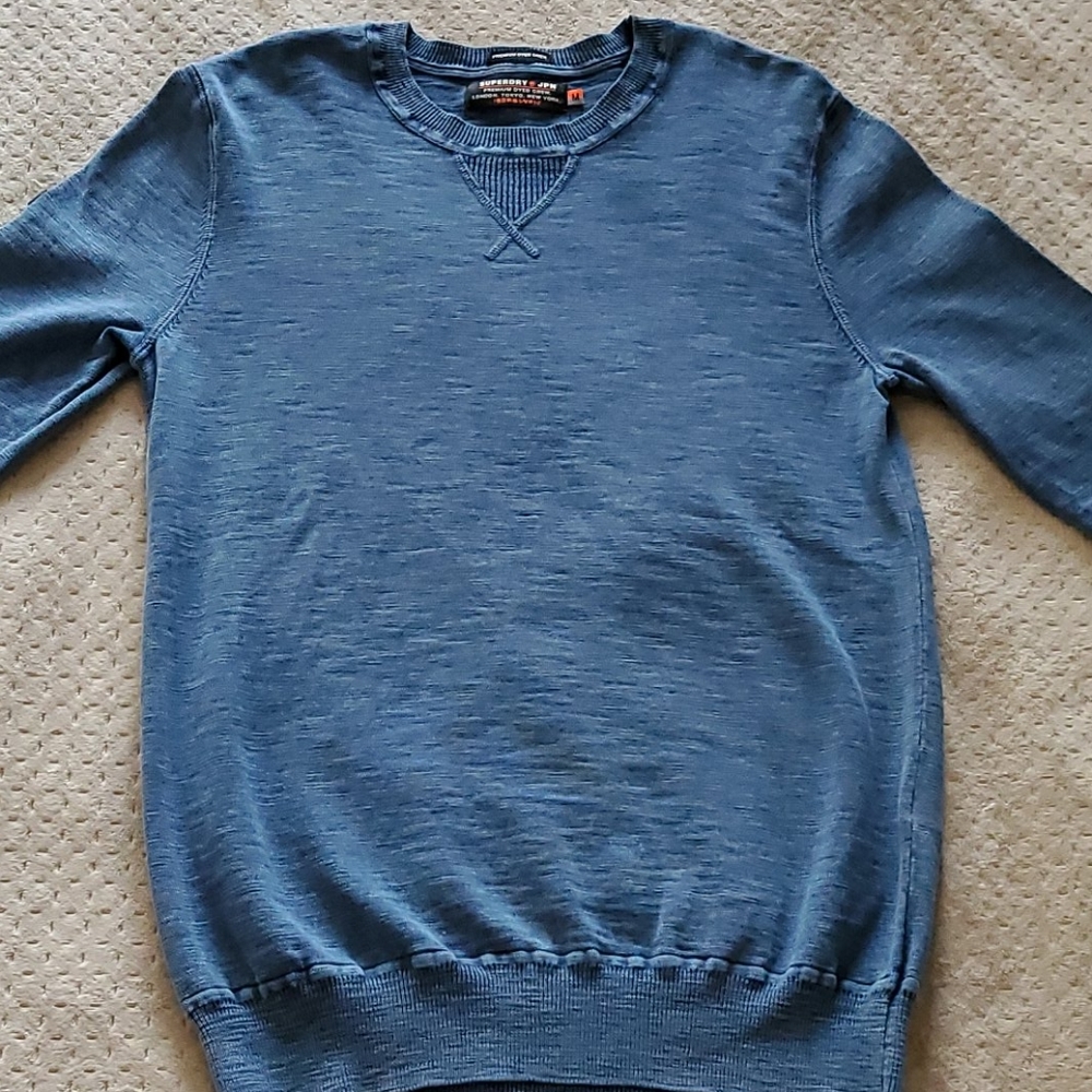Mens Superdry lightweight sweater size m